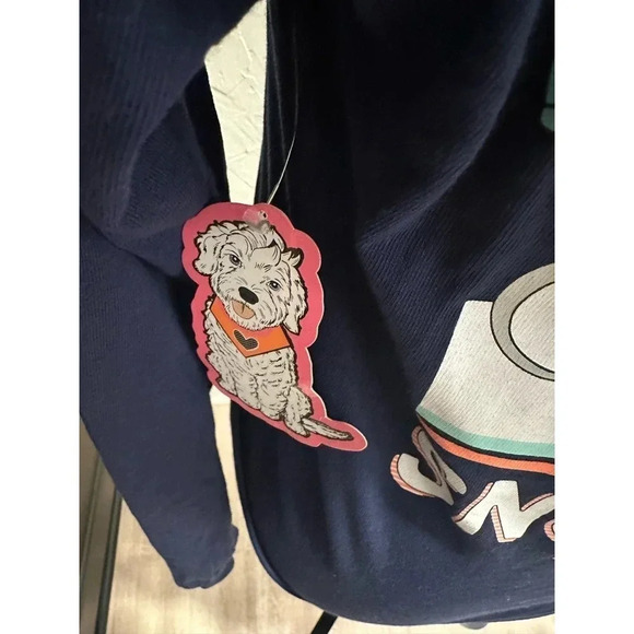 Kindness and Confetti Tee. Chillin with my Snowmies . Size small Navy - Picture 2 of 4